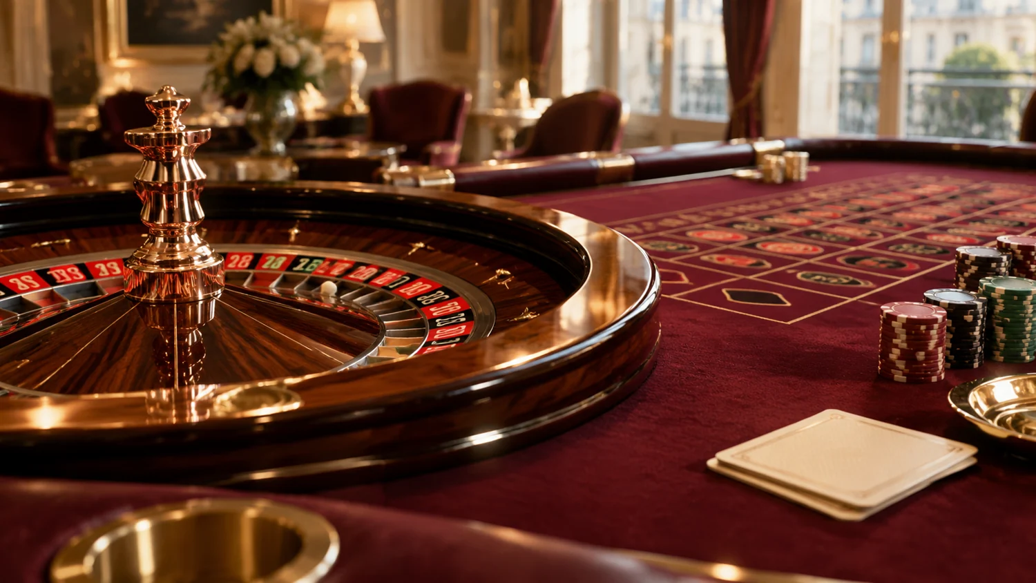 roulette et cartes pour découvrir les jeux de casino777